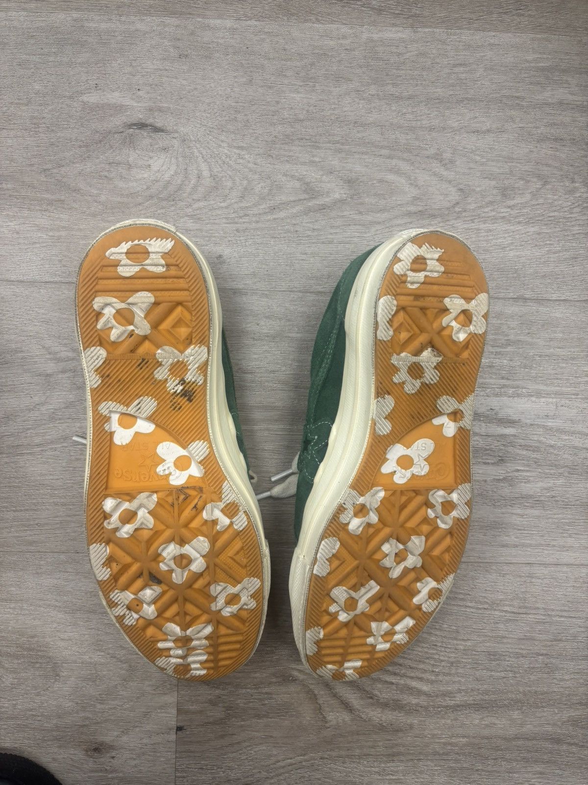 Converse × Golf le Fleur Converse x Golf Le Fleur One Star Green Suede – Size 7 Size US 7 / EU 40 - 6 Thumbnail