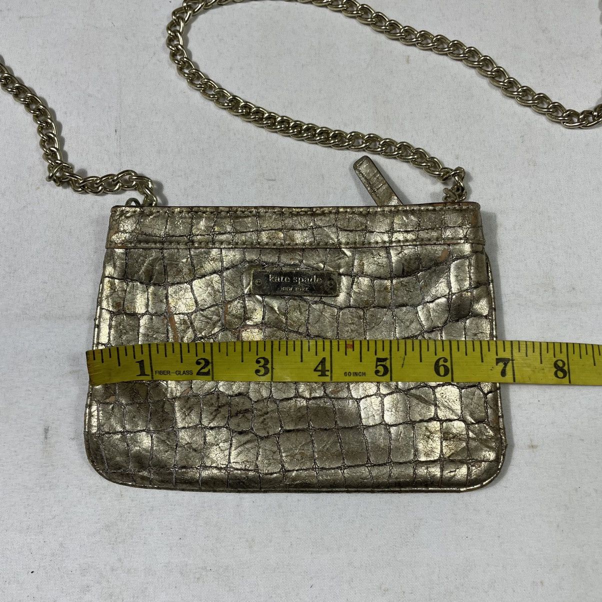 Kate Spade (A-115) KATE SPADE CHAIN SHOULDER SLING BAG Size ONE SIZE - 8 Thumbnail
