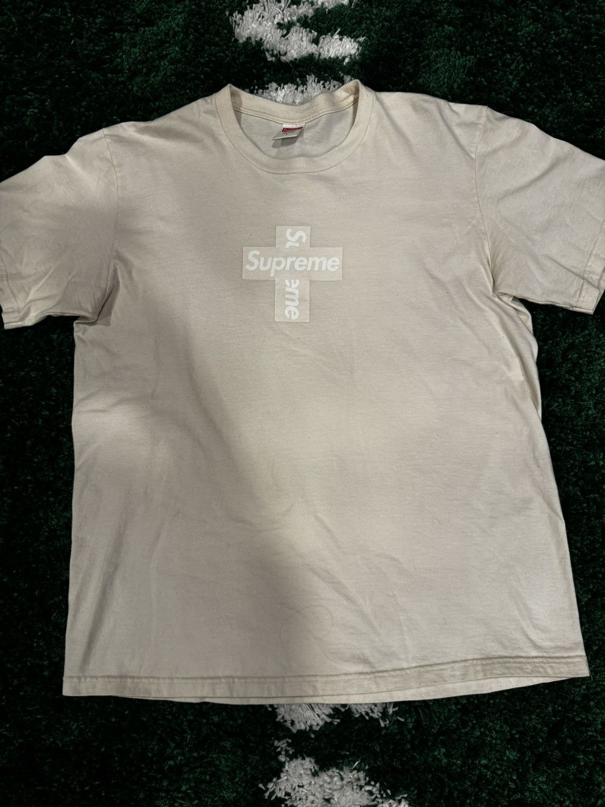 Supreme Supreme Cross tee Size US L / EU 52-54 / 3 - 1 Thumbnail