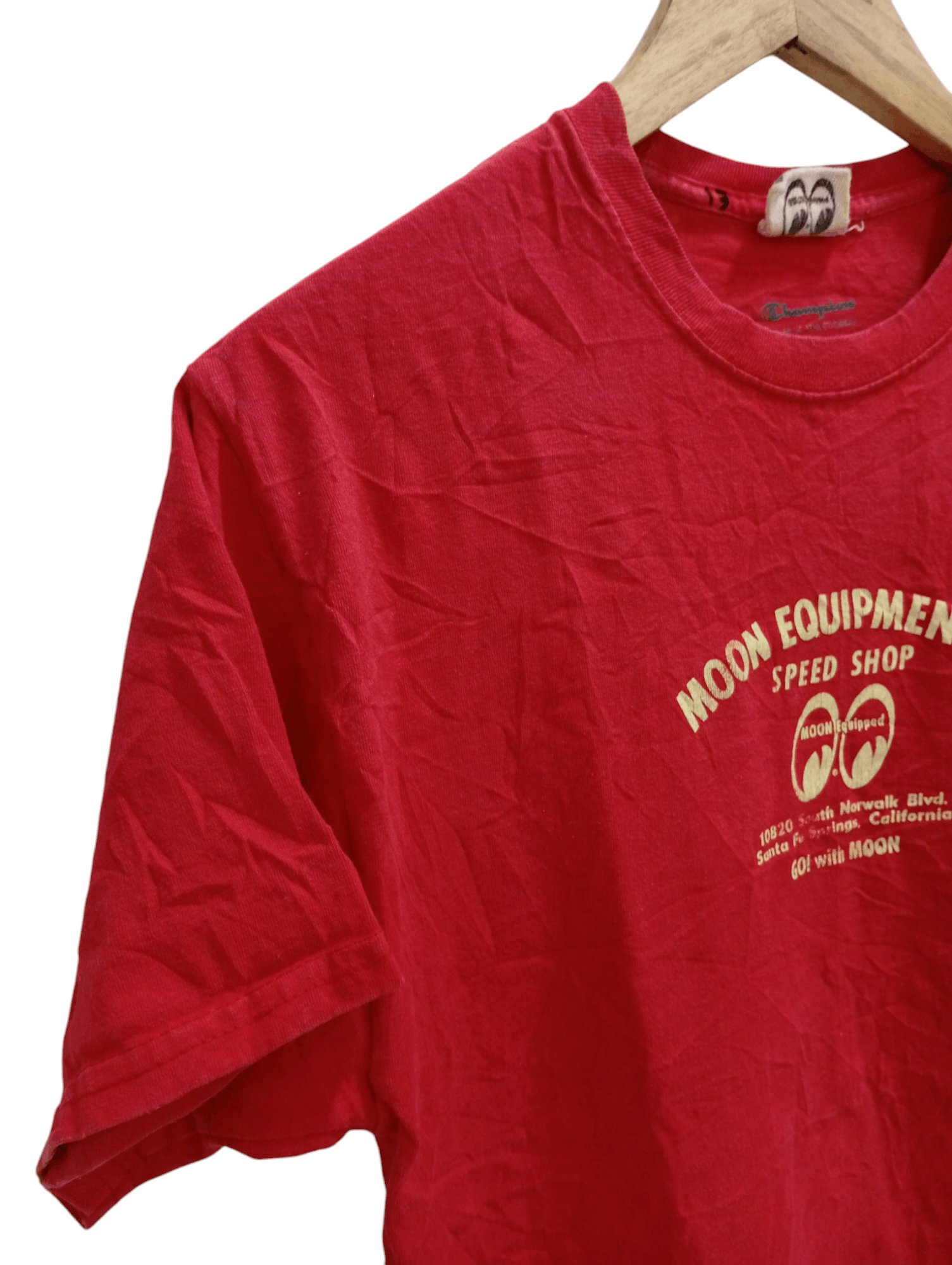 Champion × Japanese Brand × Vintage 🔥🔥Moon Eye x Champion T-Shirt Size US M / EU 48-50 / 2 - 8 Thumbnail