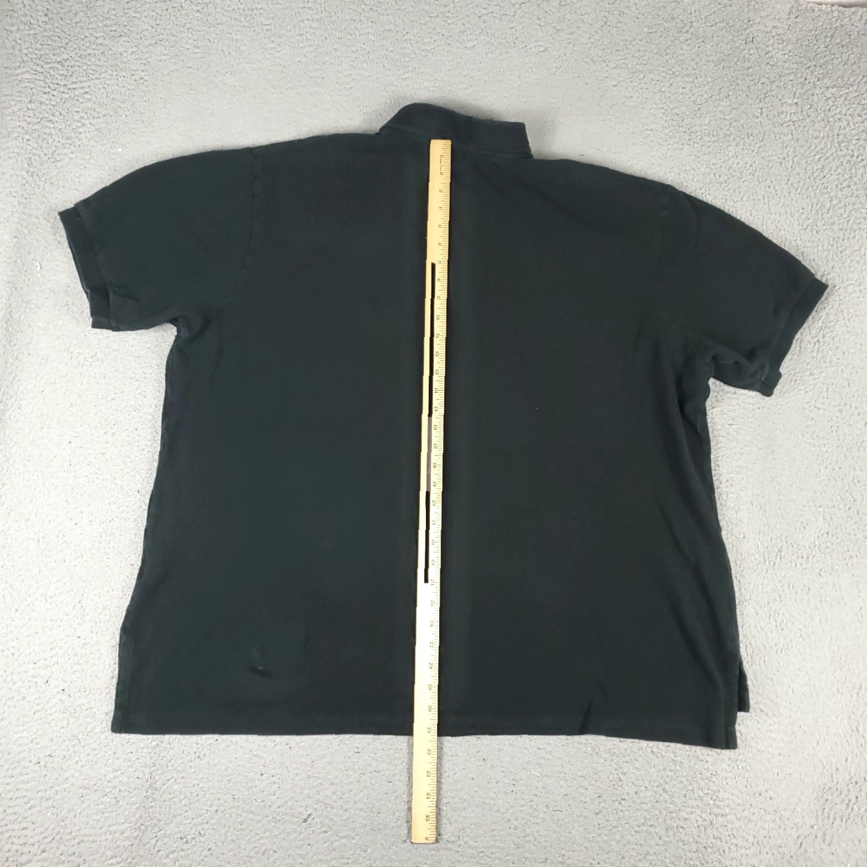 Ralph Lauren Ralph Lauren Polo Shirt Mens Big 3X Black Cotton Polo Shirt Polo Black 3X Big & Tall Mens Golf Casual Short Sleeve Polo Size US XXL / EU 58 / 5 - 4 Thumbnail