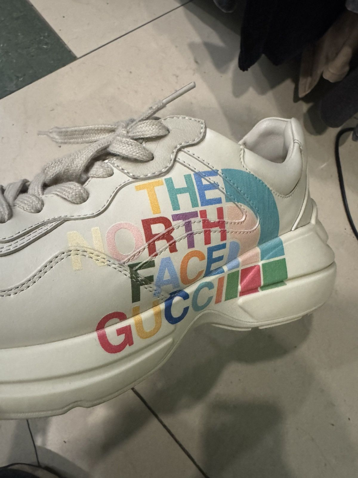 Gucci Gucci X The North Face Rython Men’s Logo Sneakers Size US 9.5 / EU 42-43 - 8 Thumbnail