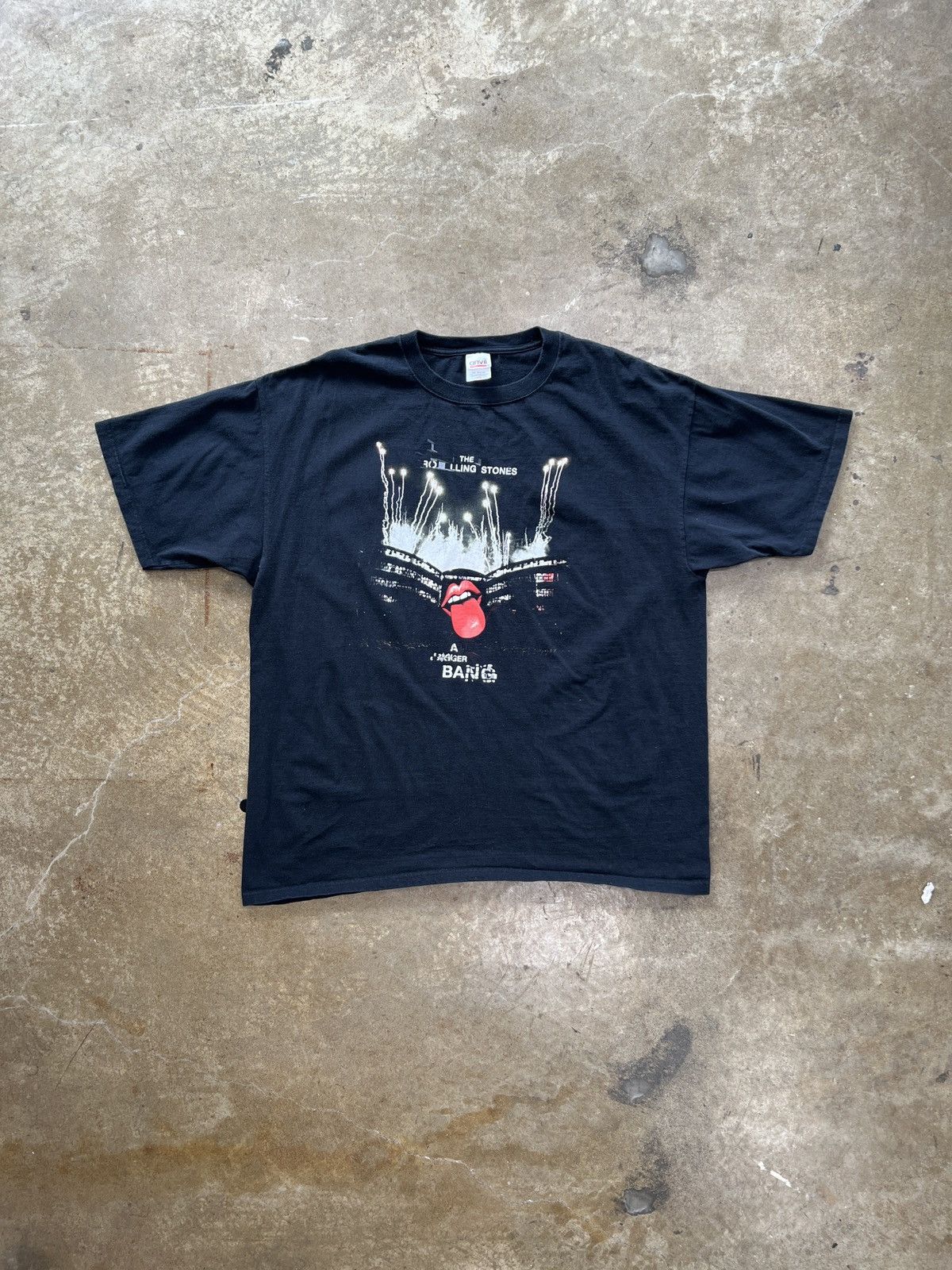 Band Tees Vintage 2005 The Rolling Stone Bigger Bang Concert Tee XXL Size US XXL / EU 58 / 5 - 2 Thumbnail
