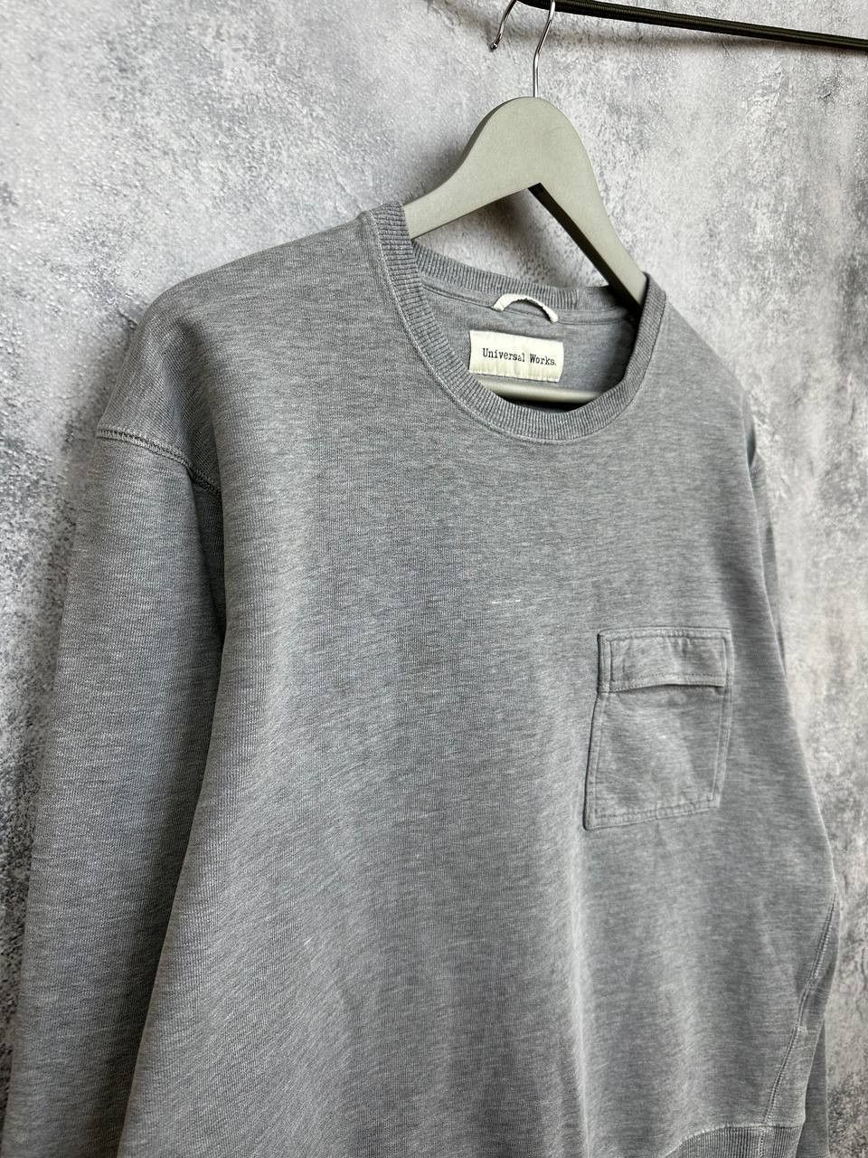 Universal Works Universal Works Crewneck Sweatshirt Pocket Cotton Loose Fit Size US L / EU 52-54 / 3 - 3 Thumbnail