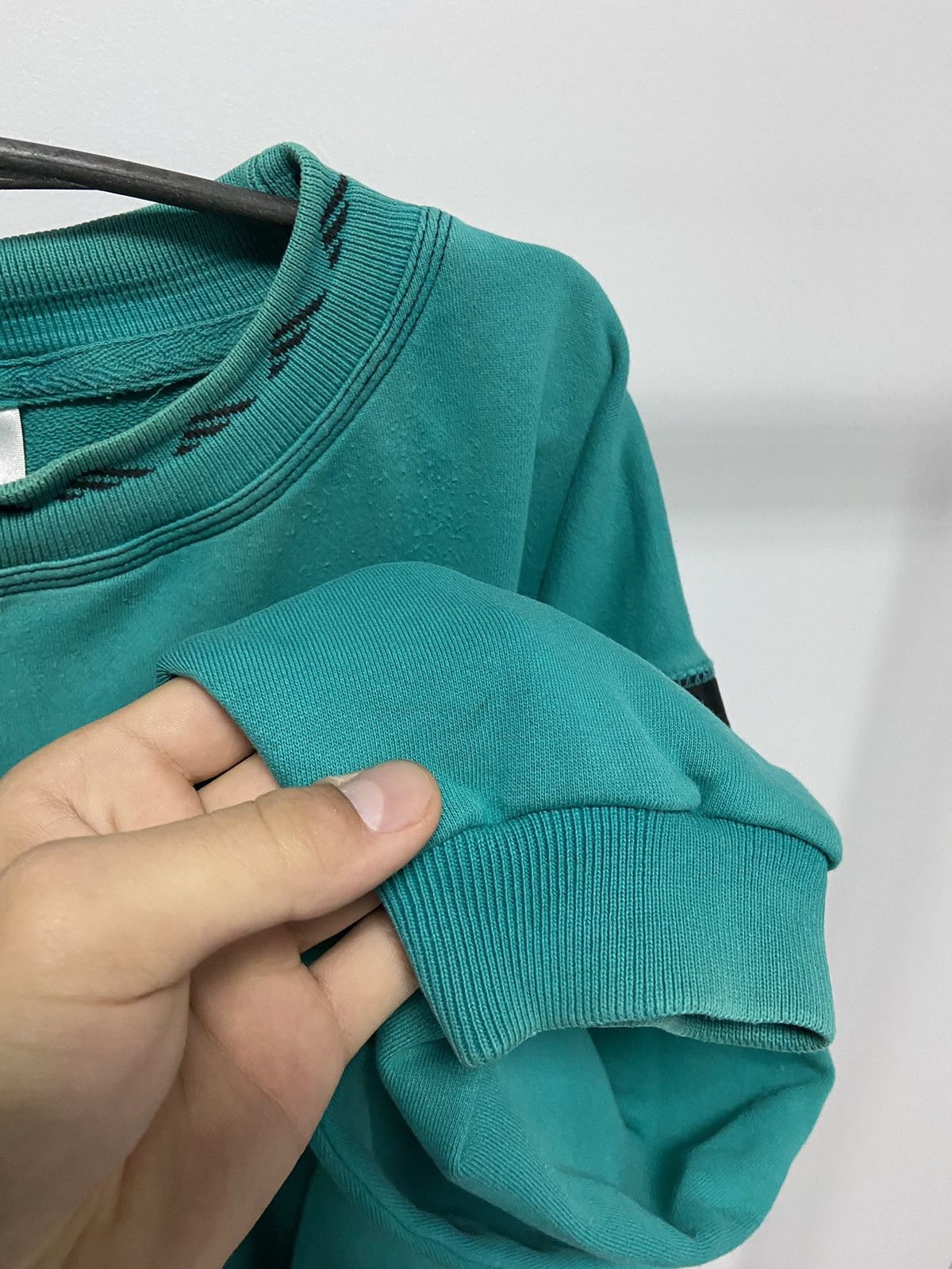 Adidas × Vintage Adidas Equipment Vintage big Logo Sweatshirt oversize Size US L / EU 52-54 / 3 - 9 Thumbnail