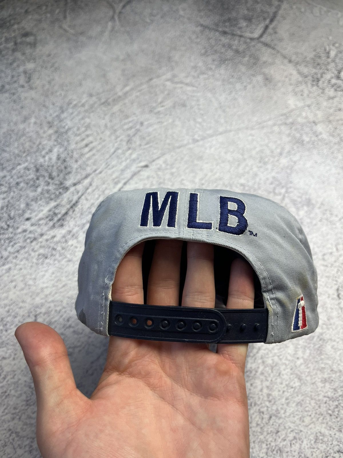 MLB Crazy Vintage Y2K New York Yankees Cap Drill Graffiti Style Size ONE SIZE - 9 Thumbnail