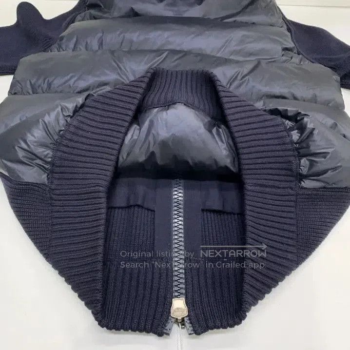 Moncler Moncler Small Logo Knit Spliced Jacket. Size US L / EU 52-54 / 3 - 8 Thumbnail
