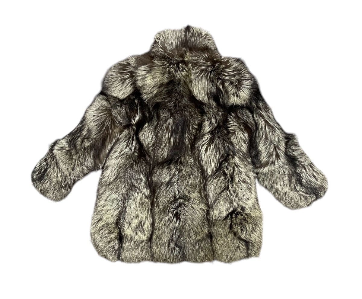Sagafurs 80s SAGA FOX FUR LEATHER JACKET RARE Size M / US 6-8 / IT 42-44 - 2 Thumbnail