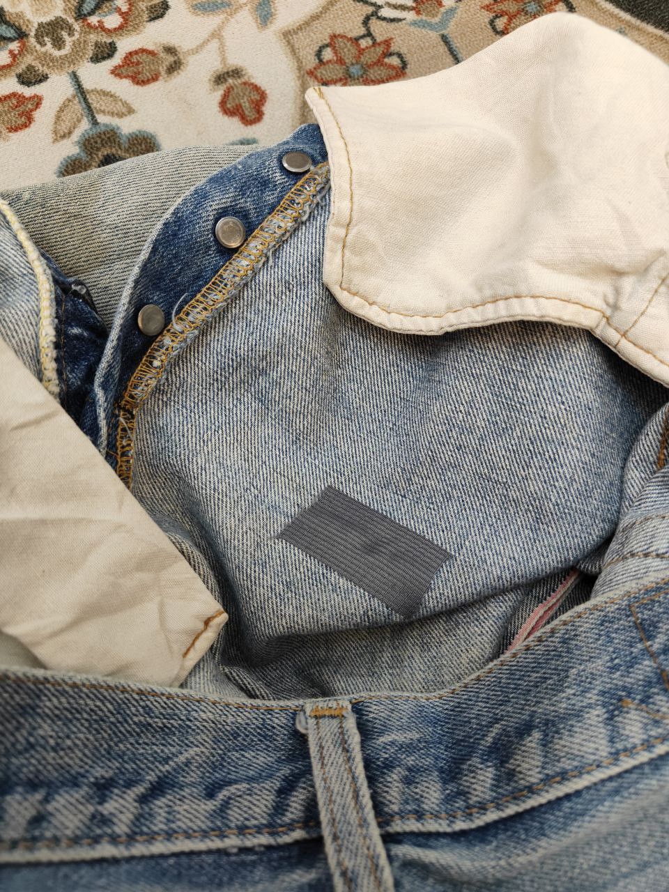 Levi's 60s Vtg Rare Levi's 501 Selvedge , Button no 6 Size US 29 - 10 Thumbnail