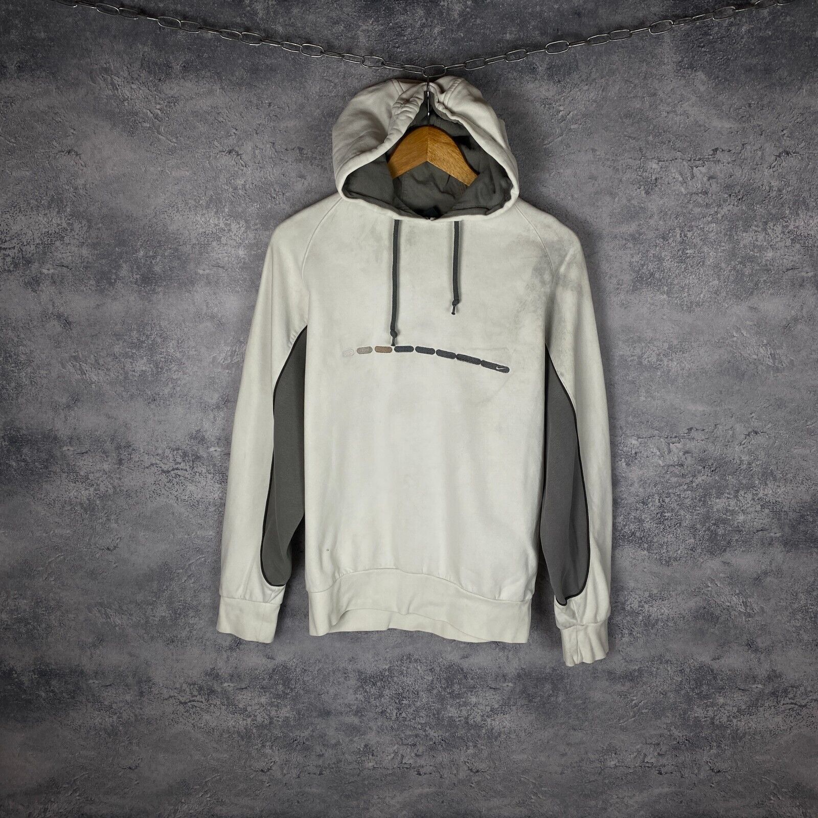Nike Nike Vintage Hoodie Men's Size S White Long Sleeve ` Size US S / EU 44-46 / 1 - 1 Thumbnail