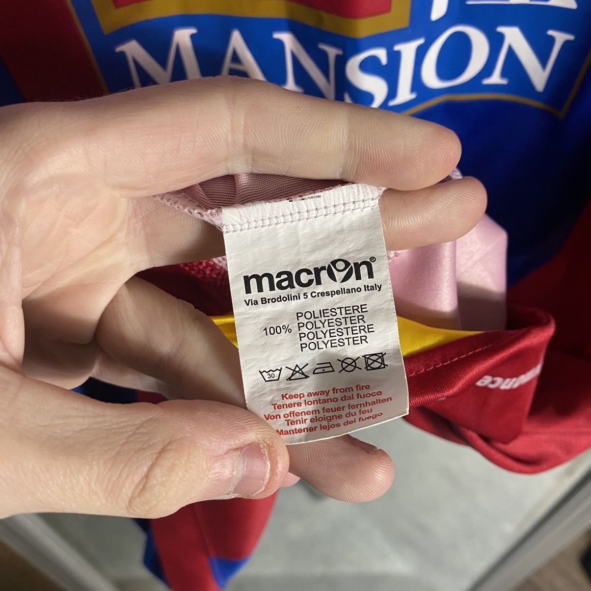 Macron Vintage soccer jersey Crystal Palace size XL rare Size US XL / EU 56 / 4 - 9 Thumbnail