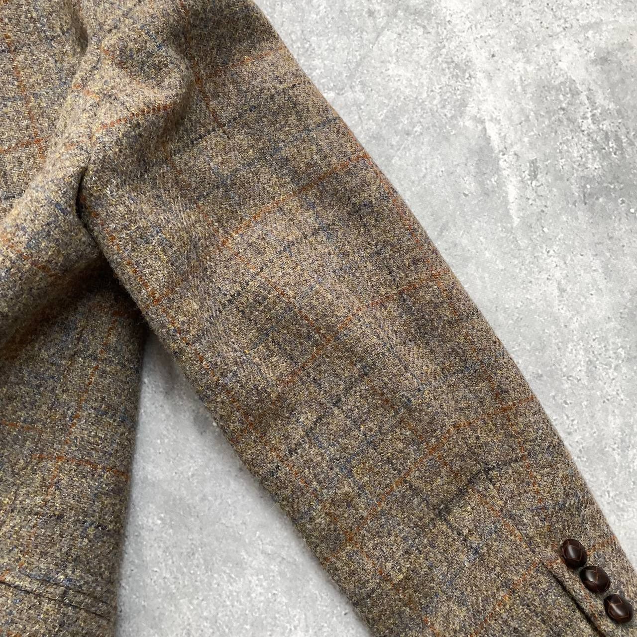 Harris Tweed Vintage Harris Tweed Walbusch Wool Blazer Gray Size 29 Size 52R - 24 Thumbnail
