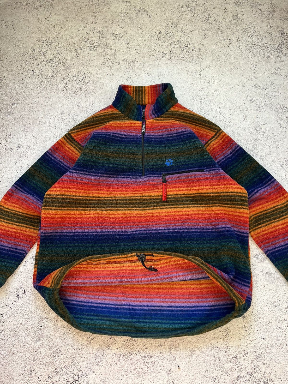 Jack Wolfskin × Vintage Vintage 90s Jack Wolfskin Polartec Fleece Jacket Oversize Size US M / EU 48-50 / 2 - 1 Thumbnail
