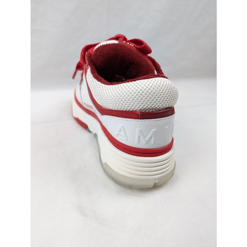 Amiri o1rshd1 MA-1 Low-Top Sneakers in White/ Red Size US 8 / EU 41 - 11 Thumbnail