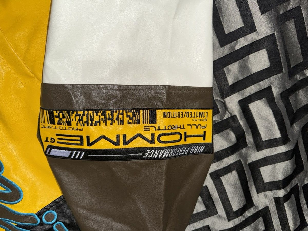 Boohoo Oversized PU Badge Moto Jacket XL Size US XL / EU 56 / 4 - 5 Thumbnail