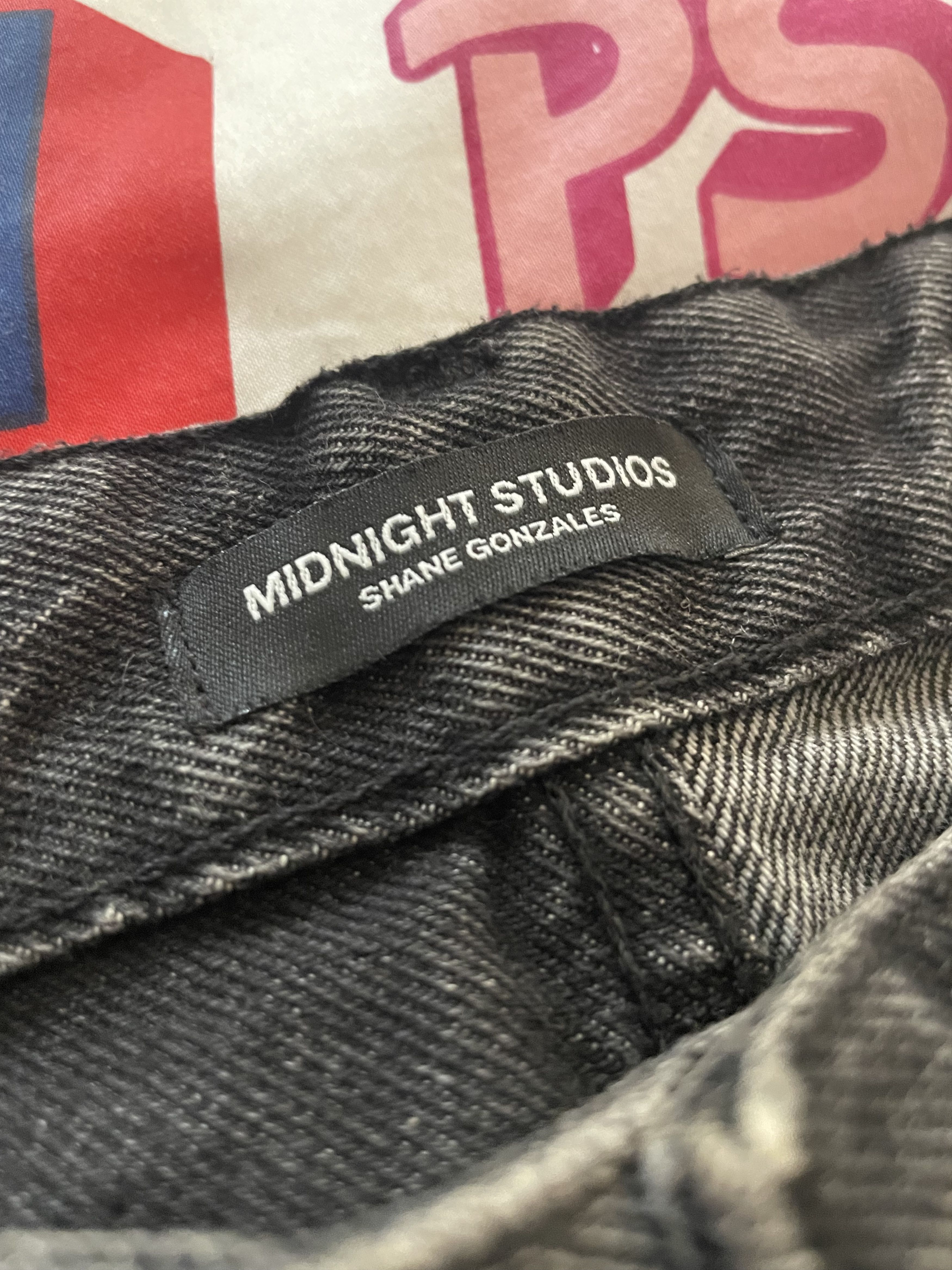 Guess × Midnight Studios Midnight Studios x Guess Two Tone Jeans Black Size 1 Size US 30 / EU 46 - 4 Thumbnail
