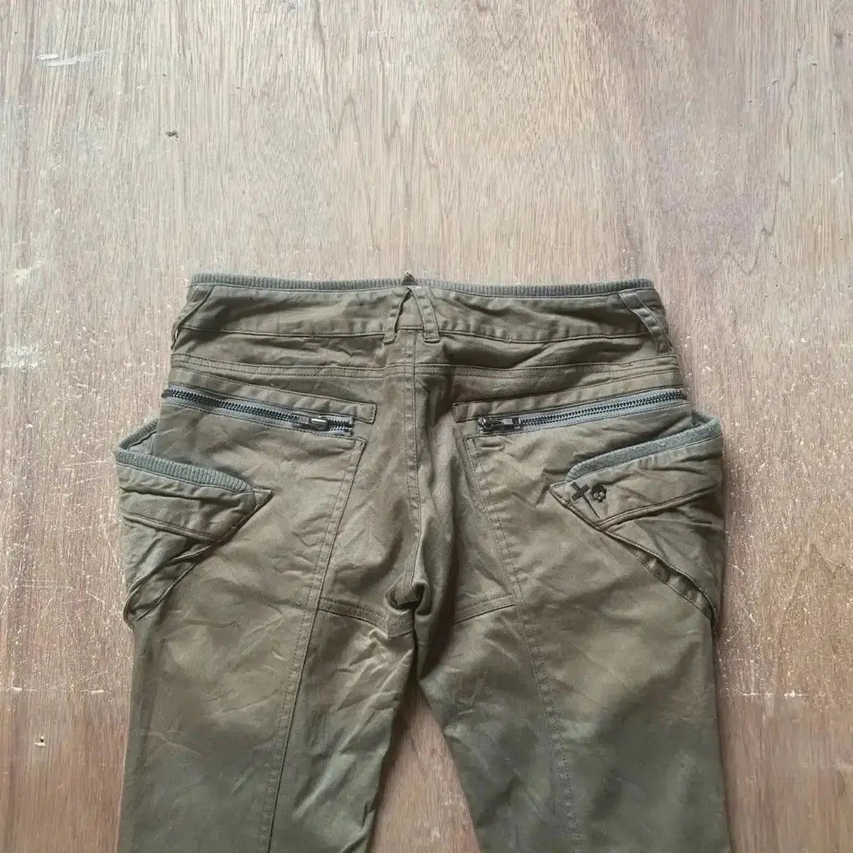 Japanese Brand VTG BARAK DENIM STRETCHABLE SKINNY ZIPPER LEG TROUSERS PANTS Size US 28 / EU 44 - 13 Thumbnail