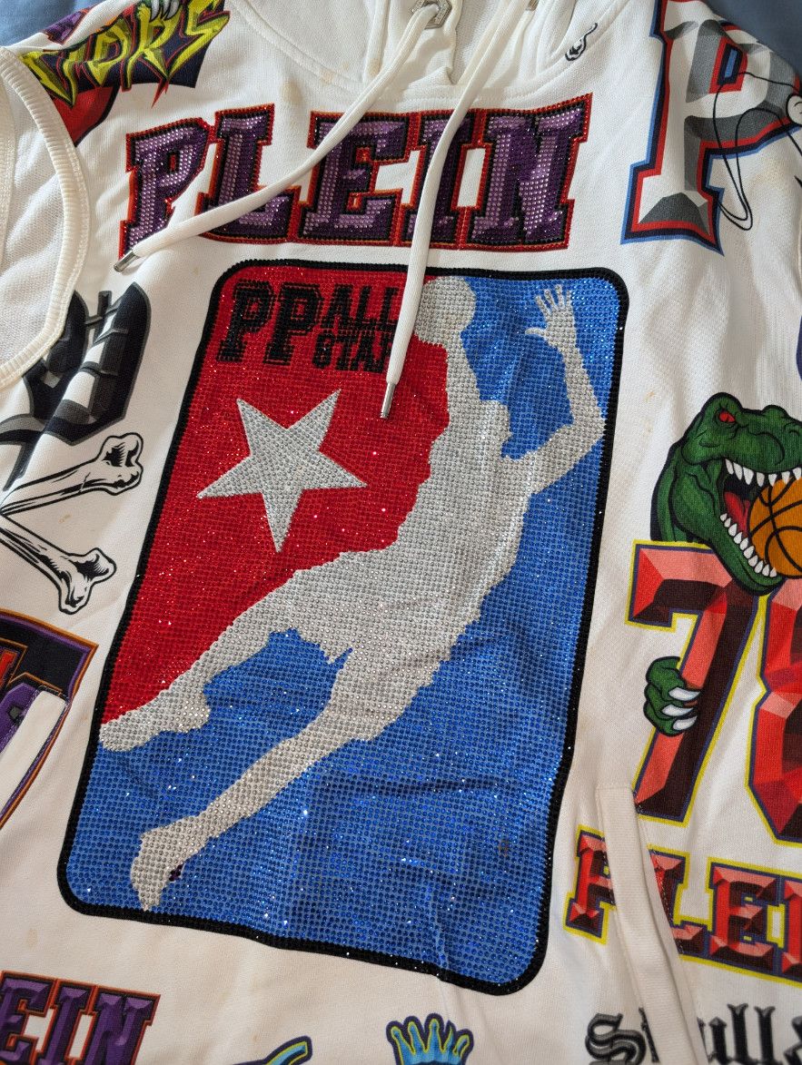 Philipp Plein Philipp Plein Sleeveless Hoodie sz L RARE Size US L / EU 52-54 / 3 - 3 Thumbnail