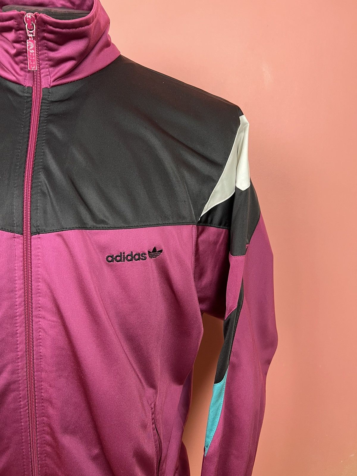 Adidas Adidas original vintage track jacket rare 1990 streetwear Size US M / EU 48-50 / 2 - 3 Thumbnail