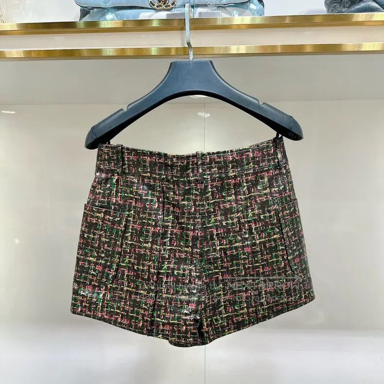 Chanel Chanel 19P knitted shorts Size 42" / US 20 - 2 Thumbnail