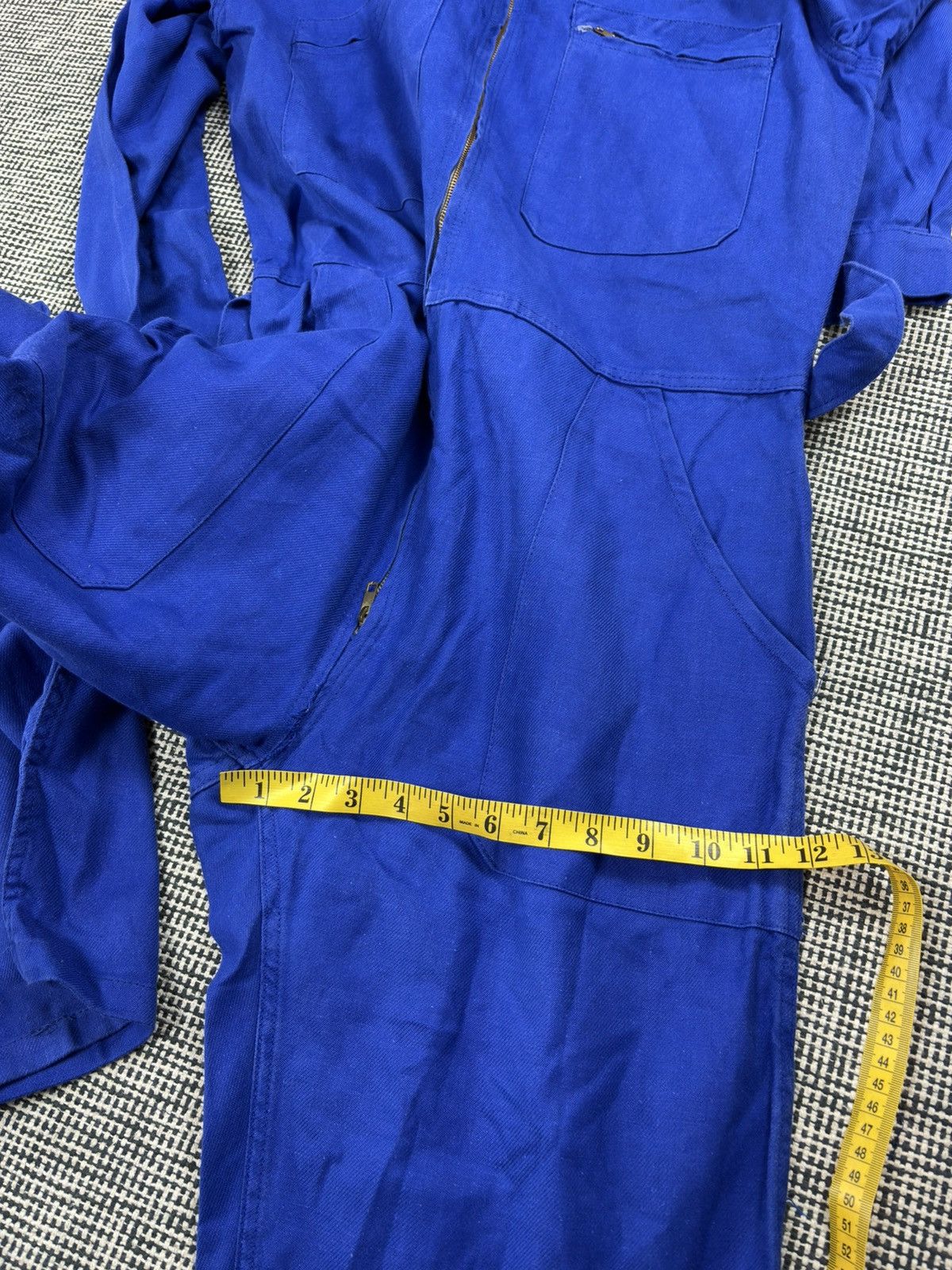 Le Laboureur 70s vintage made in france chore coveralls jumpsuit sanfor Size US M / EU 48-50 / 2 - 15 Thumbnail