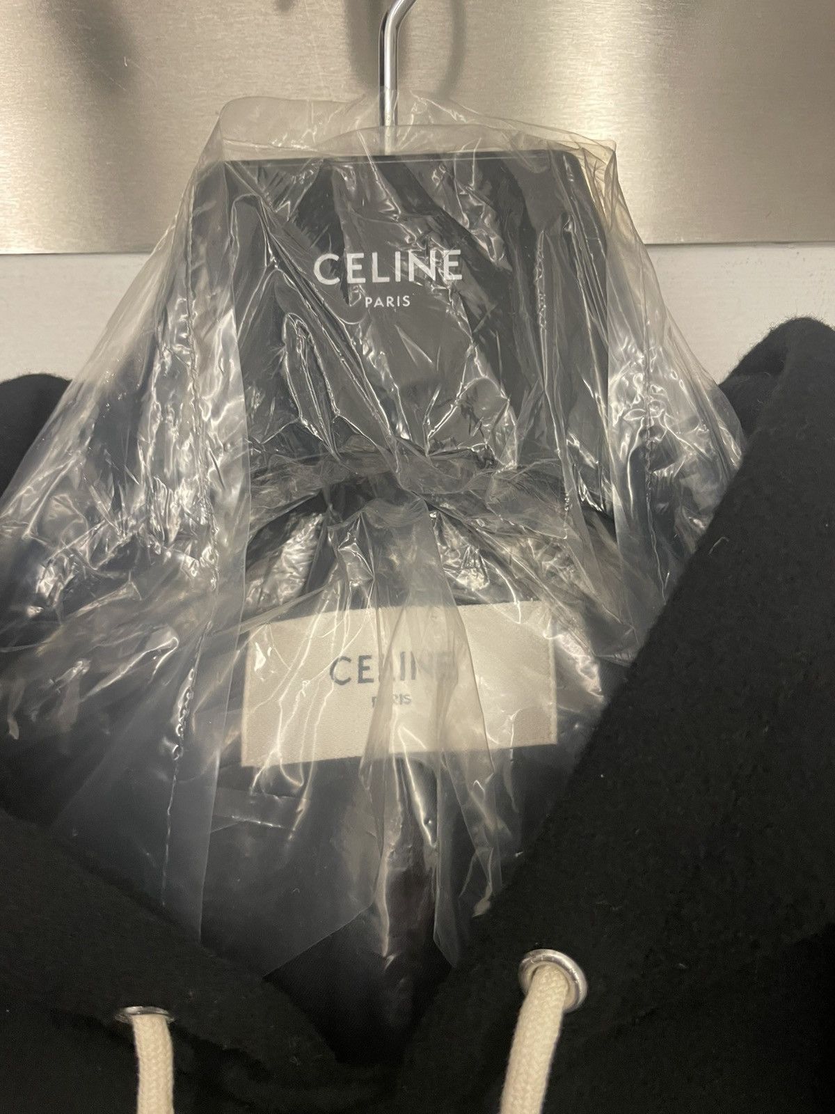 Celine college long parka in double-face wool Size US L / EU 52-54 / 3 - 3 Thumbnail