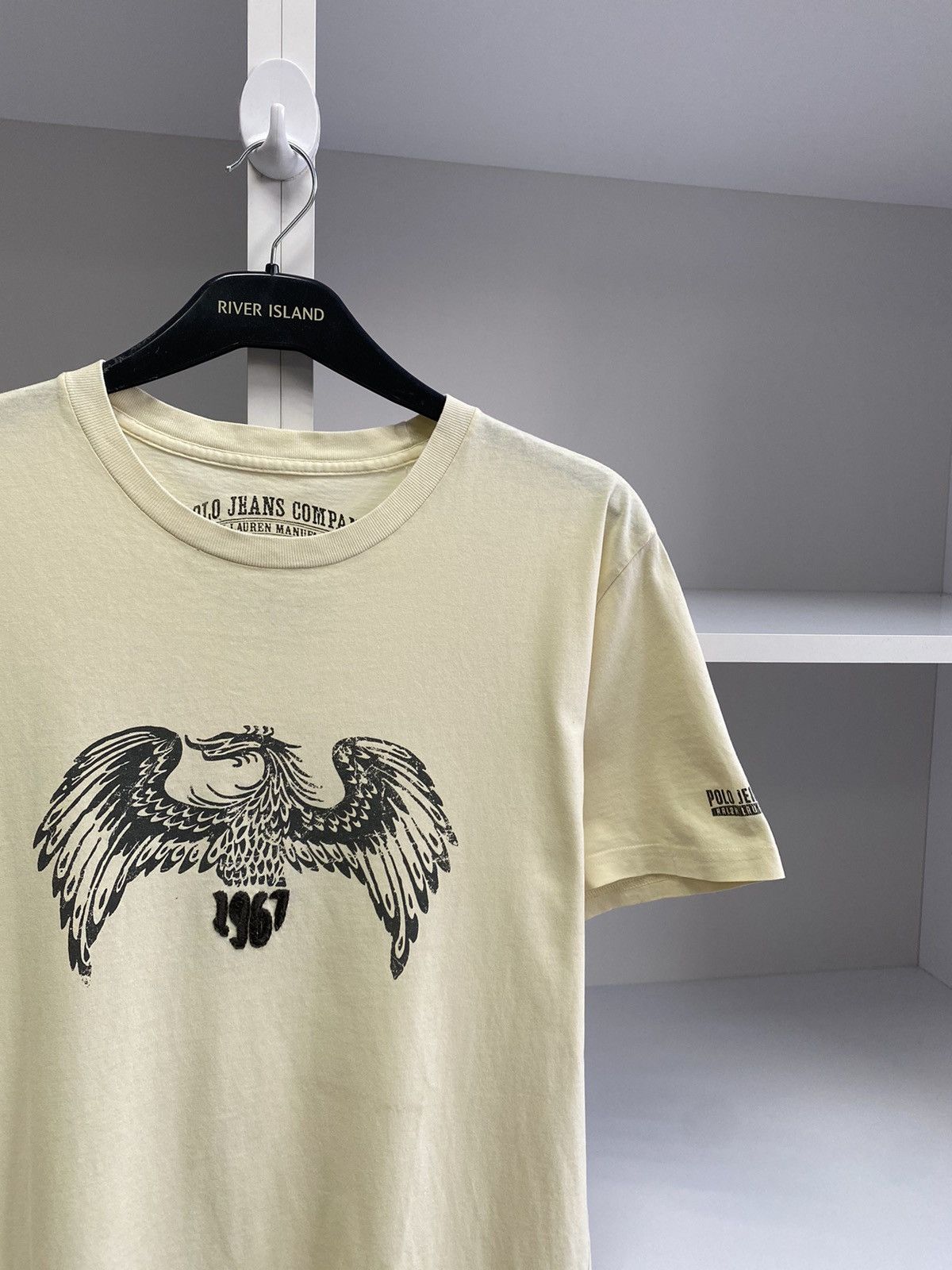 Polo Ralph Lauren × Vintage Vintage Polo Jeans Company Archival Y2K T-Shirt Size US M / EU 48-50 / 2 - 7 Thumbnail