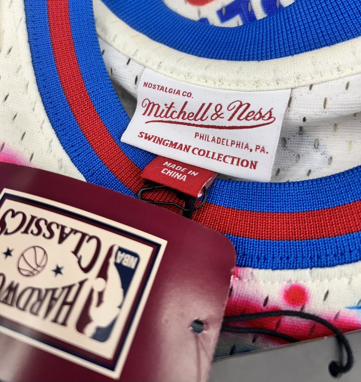 Mitchell & Ness Authentic Mitchell&Ness Big Sean Pistons Jersey Size S NEW Size US S / EU 44-46 / 1 - 7 Thumbnail