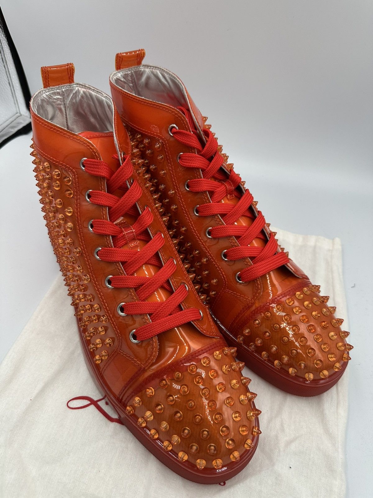 Christian Louboutin Christian Louboutin Spikes Sneakers High Size US 13 / EU 46 - 4 Thumbnail