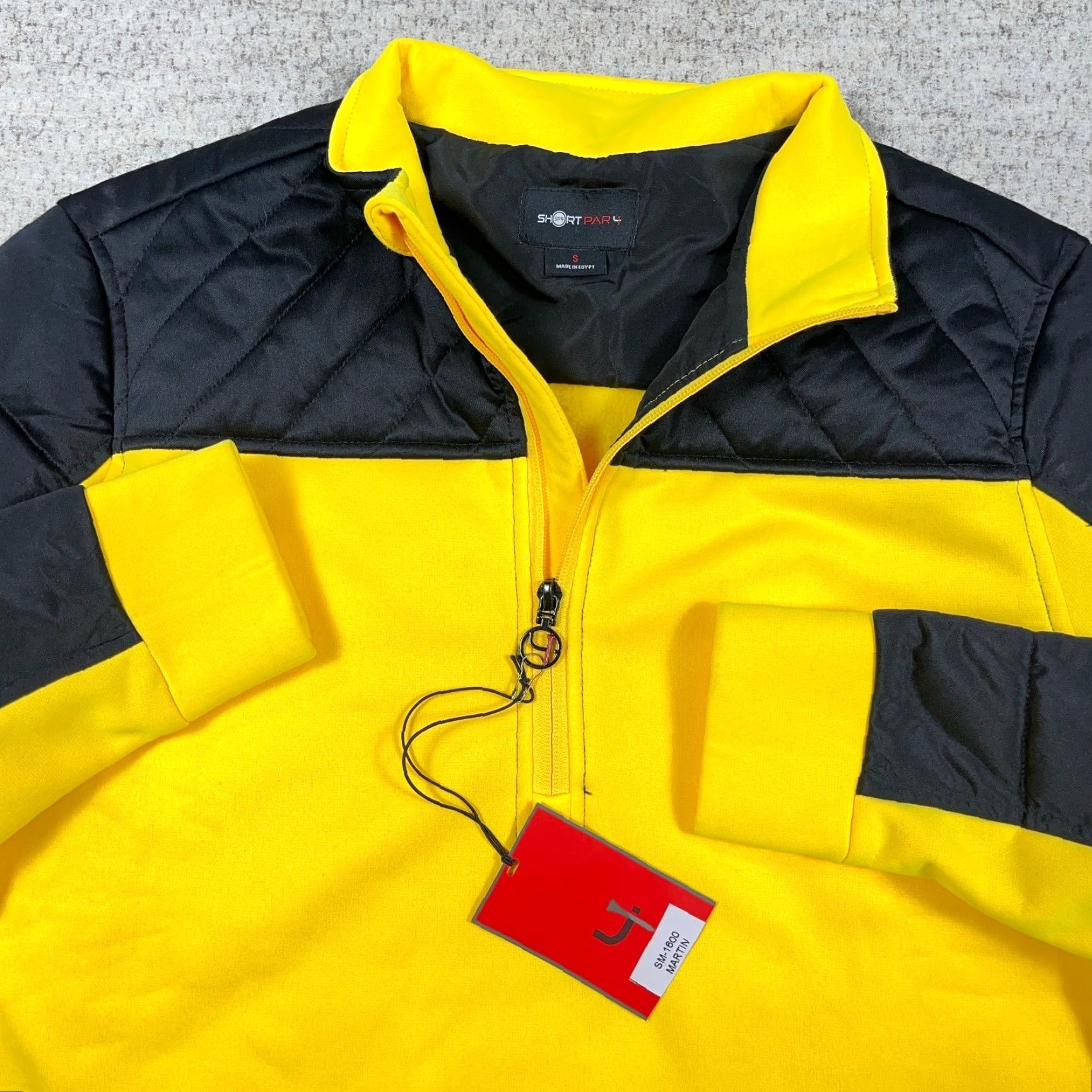 Under Armour Under armour Sweater Shirt Men Small Yellow 1/4 Zip Pullover Mock Neck Golf Casual Sports 1/4 Zip Pockets Moisture Wicking Regular Short Par 4 Size US S / EU 44-46 / 1 - 2 Thumbnail