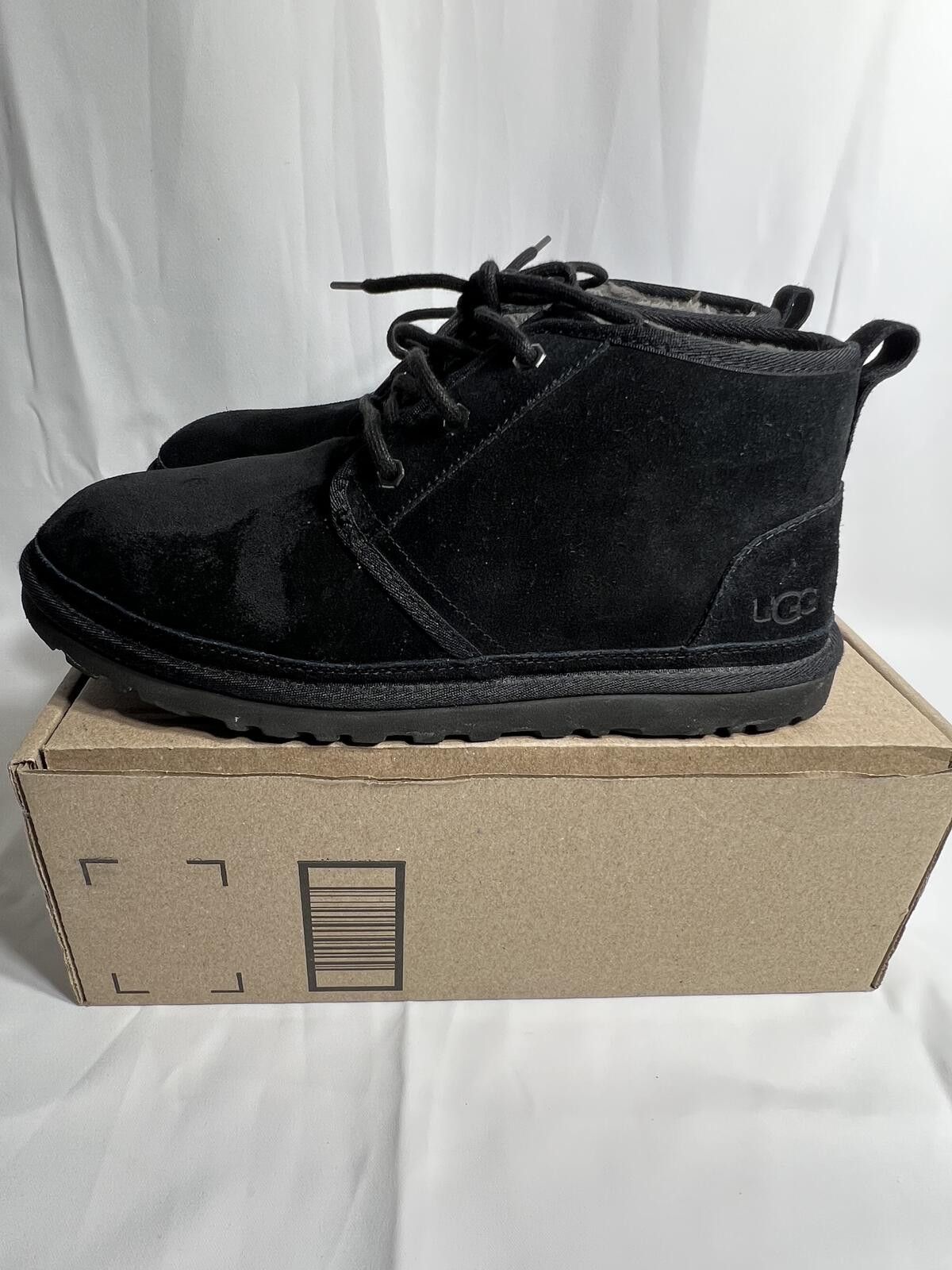 Ugg UGG Black Suede Lace-Up Ankle Boots Size US 11 / IT 41 - 4 Thumbnail