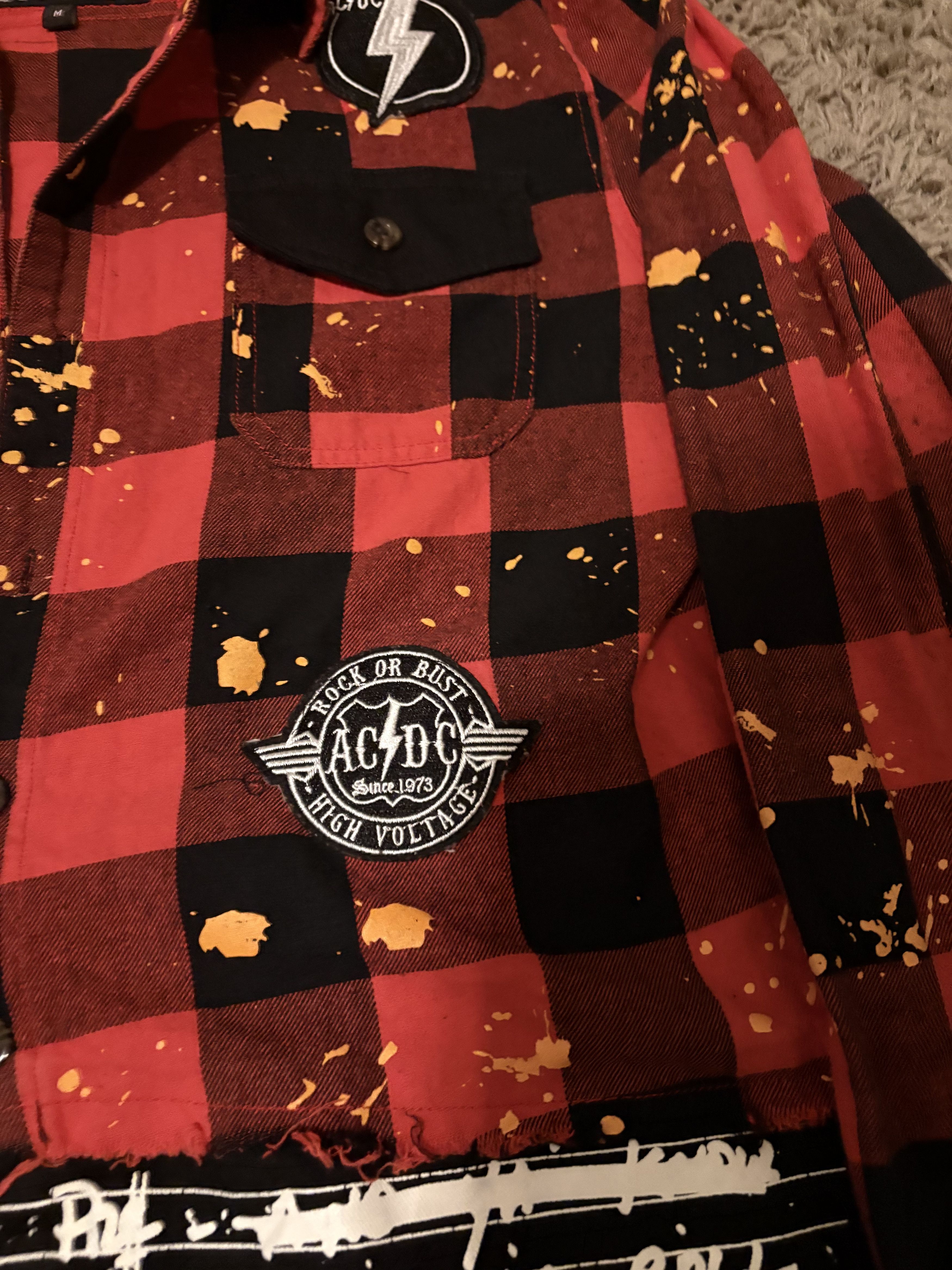 Reason AC/DC x Reason Flannel Size US M / EU 48-50 / 2 - 6 Thumbnail