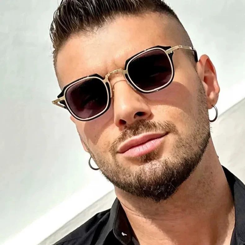Electric Visual Dark Street ins style custom avant-garde sunglasses Size ONE SIZE - 2 Thumbnail
