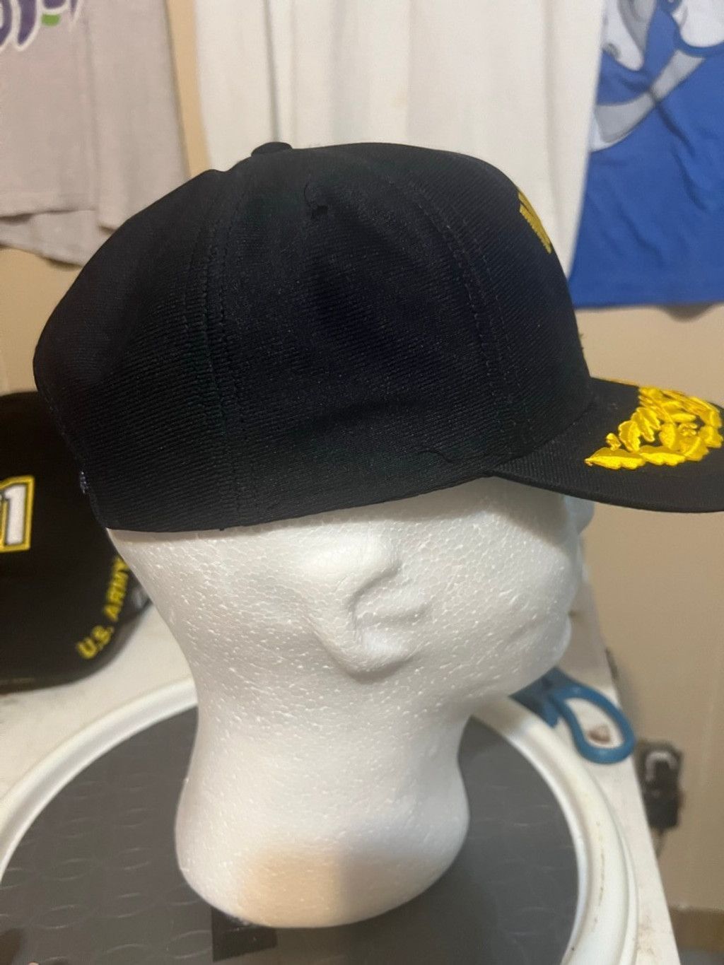The Unbranded Brand Men's Unbranded Black MOMAU ELEVEN Snapback Hat One Size Size ONE SIZE - 4 Thumbnail