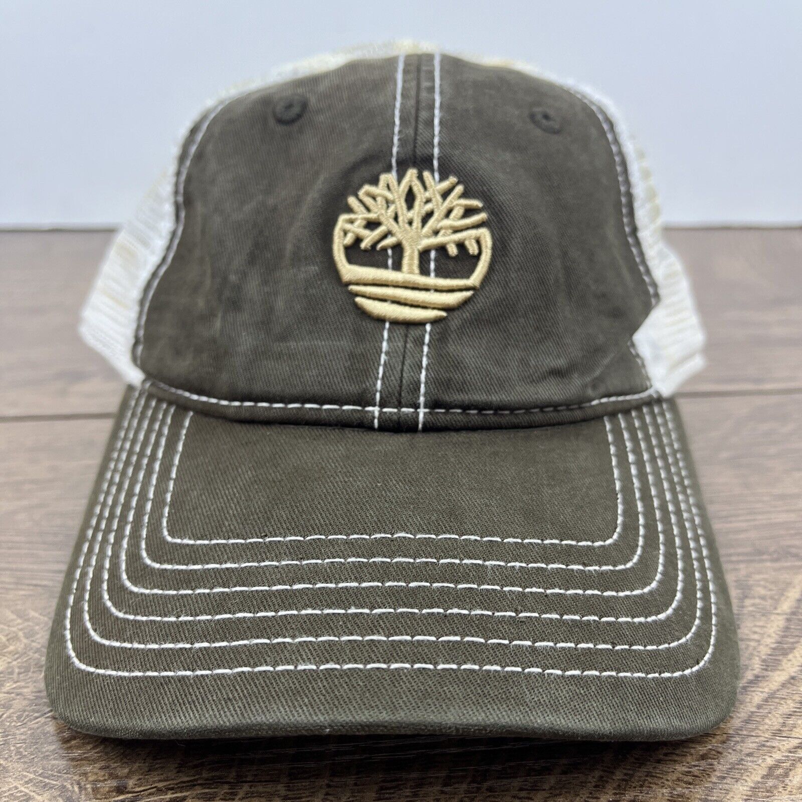 Timberland Timberland Tan Brown Hat Adjustable Adult Size Hat Brown Cap Size ONE SIZE - 3 Thumbnail