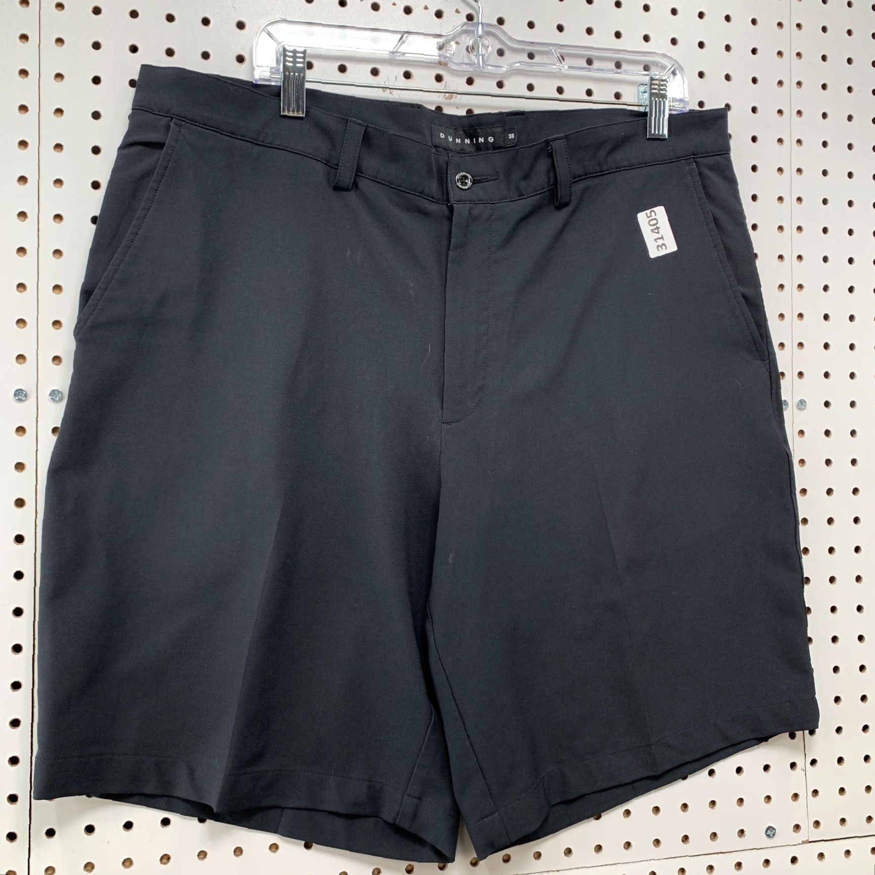 Vintage Dunning Golf Chino Shorts Mens 38x9 Black Casual Shirt Size US 38 / EU 54 - 6 Thumbnail