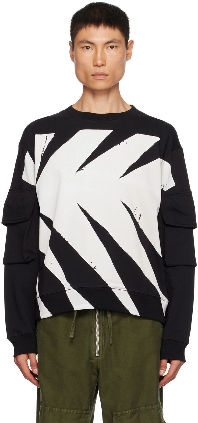 Dries Van Noten Dries Van Noten SAMPLE Screen Printed Sweatshirt Small Size US S / EU 44-46 / 1 - 2 Thumbnail