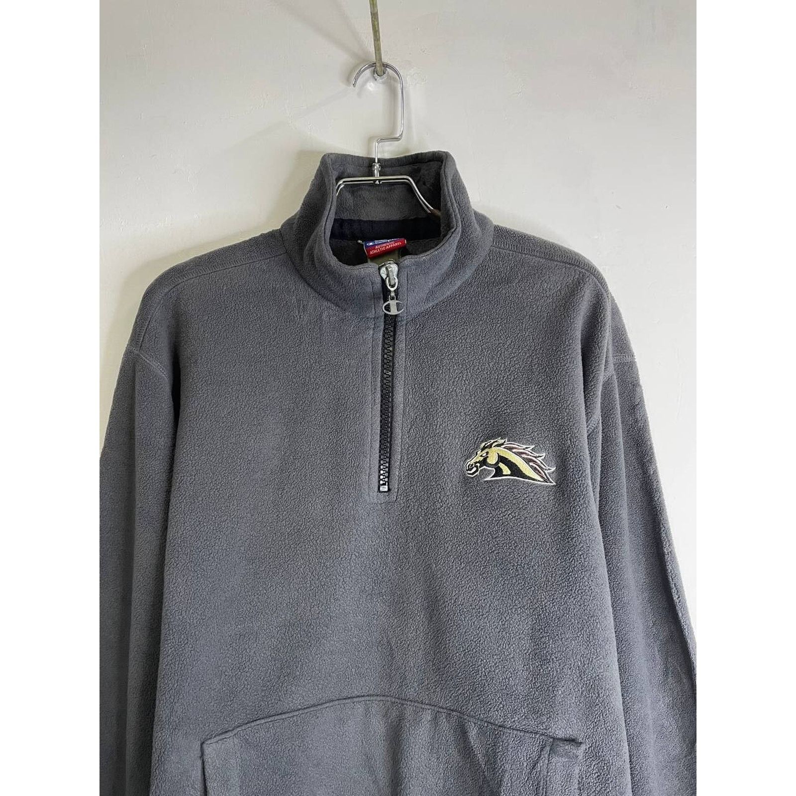 Champion Vintage Champion Broncos Logo Grey Fleece Pullover Size XL Size US XL / EU 56 / 4 - 3 Thumbnail