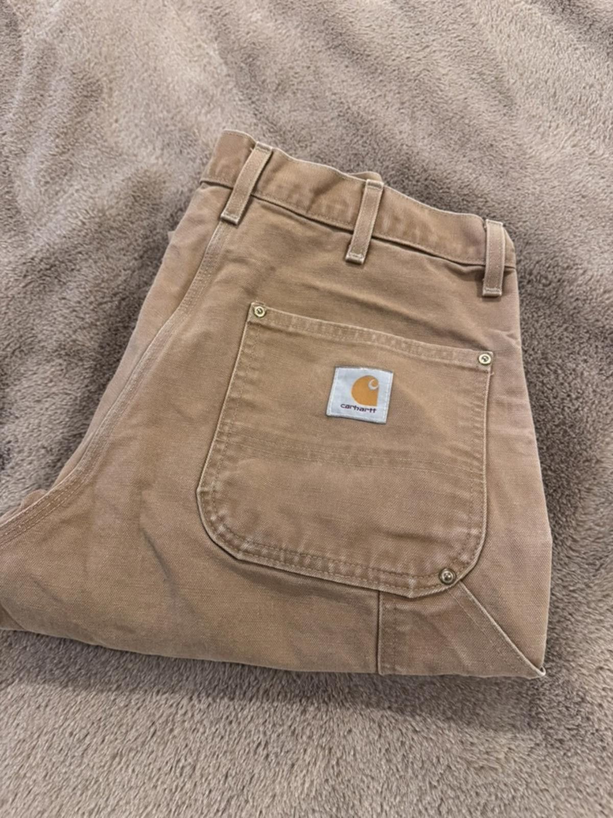 Carhartt Carhartt Brown Workwear Canvas Pants Size US 32 / EU 48 - 3 Thumbnail