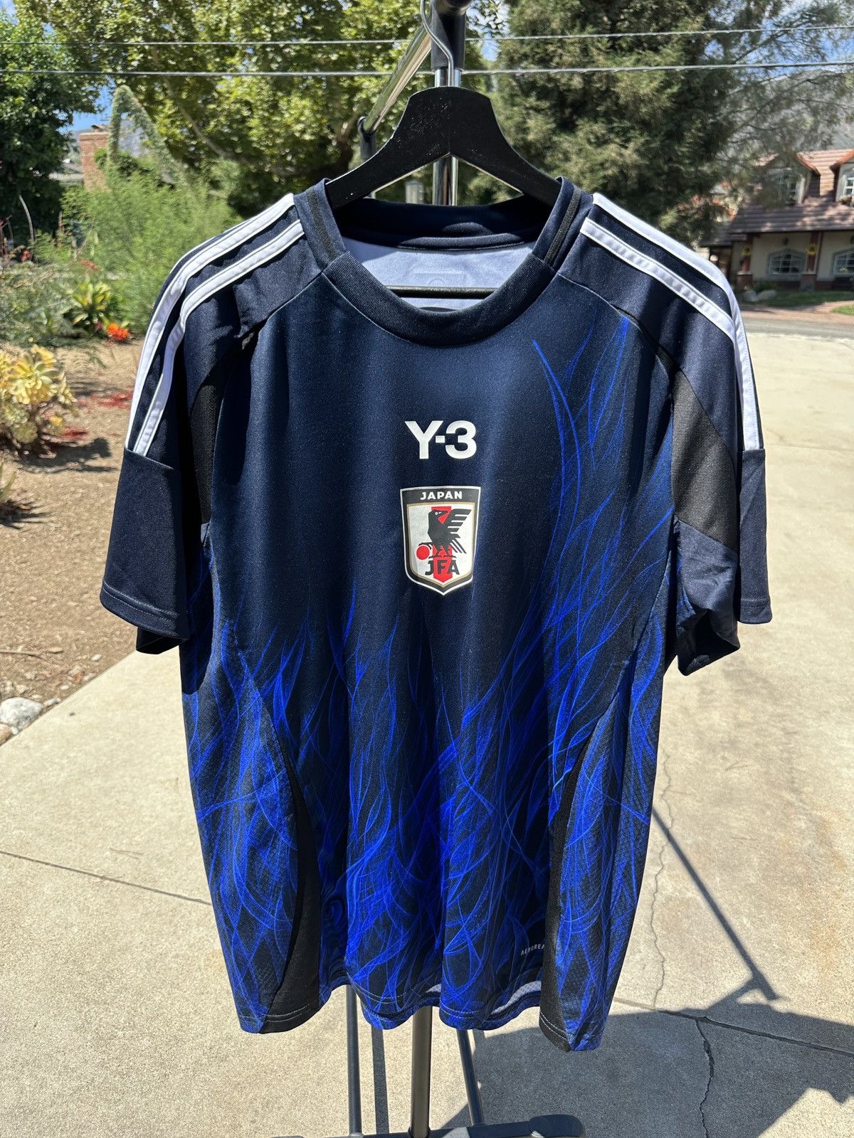 Y-3 Adidas Yohji Yamamoto Y-3 Japan Jersey Size US XXL / EU 58 / 5 - 1 Thumbnail