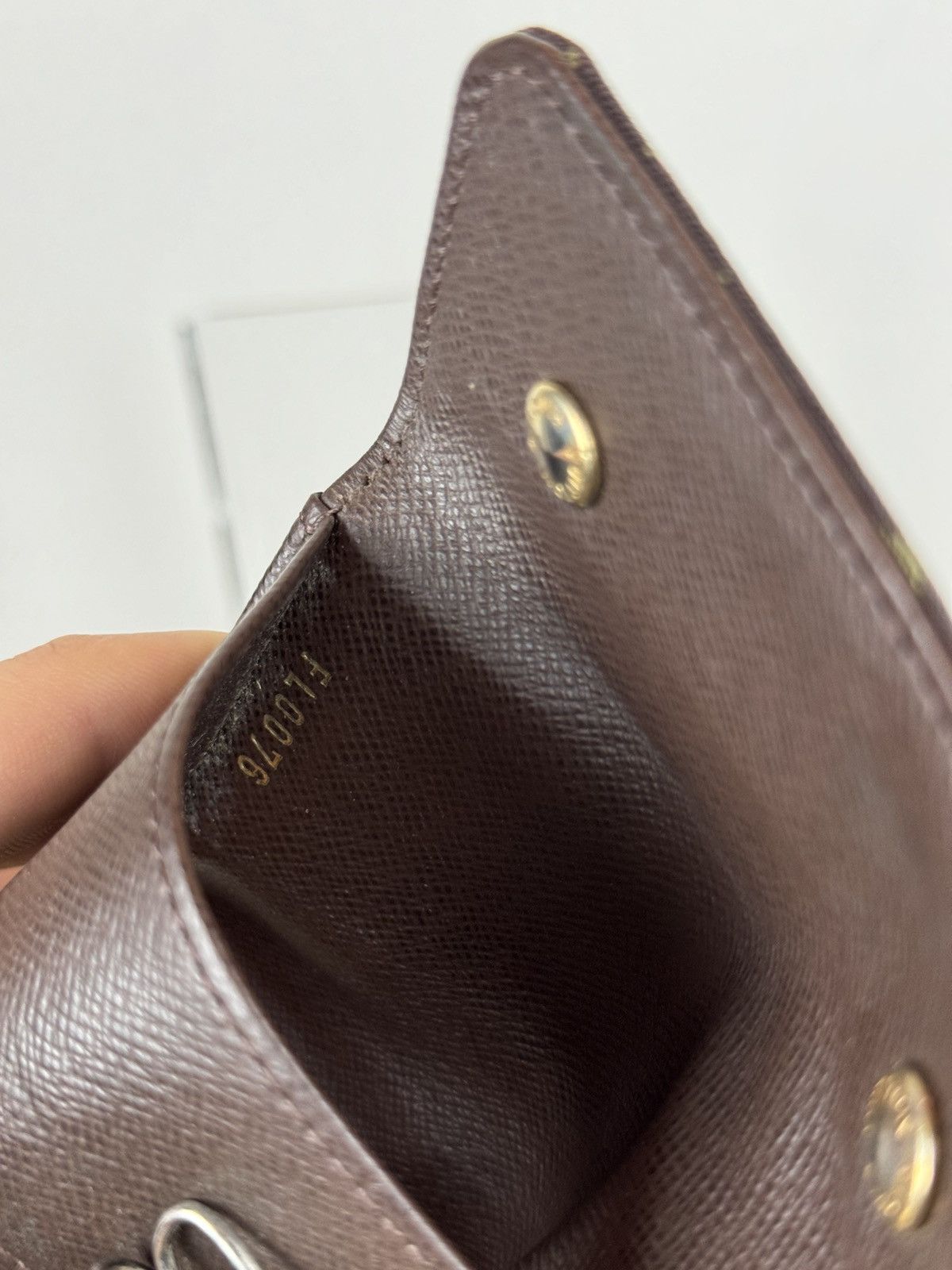 Leather Leather key holder Louis Vuitton monogram original item Size ONE SIZE - 5 Thumbnail