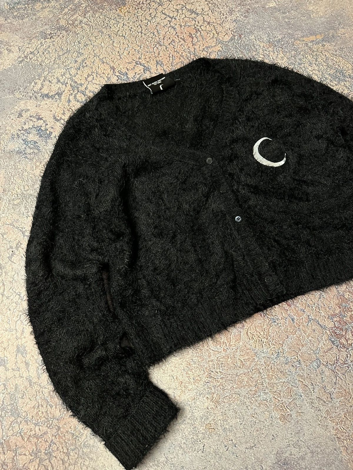 Killstar Black LGB If Six Was Nine Vibe Mohair Faux Fur Knit Sweater Size US M / EU 48-50 / 2 - 3 Thumbnail