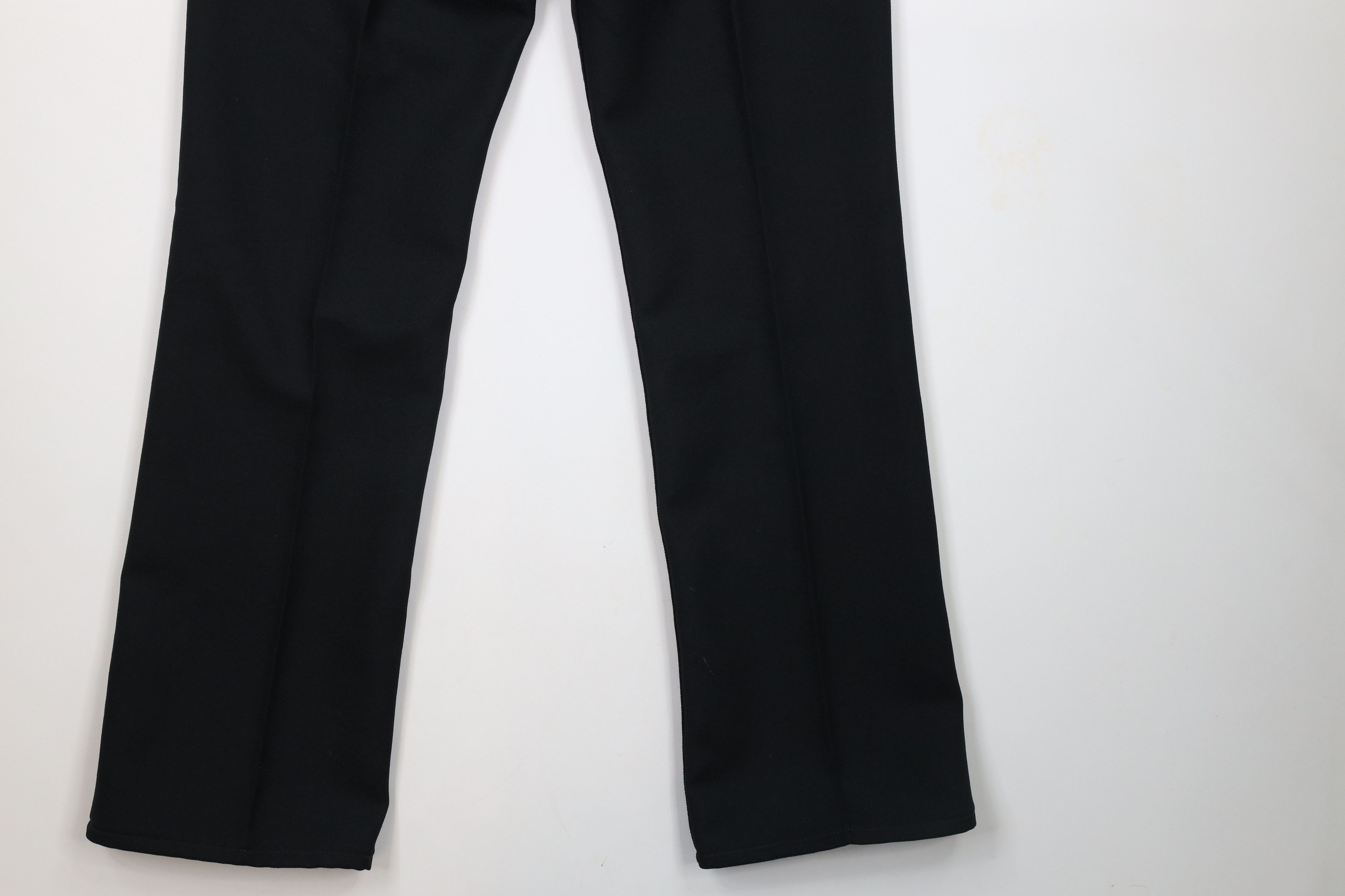 Vintage × Wrangler Vintage 90s Wrangler Leg Knit Chino Pants Trousers Black USA Size US 36 / EU 52 - 11 Thumbnail