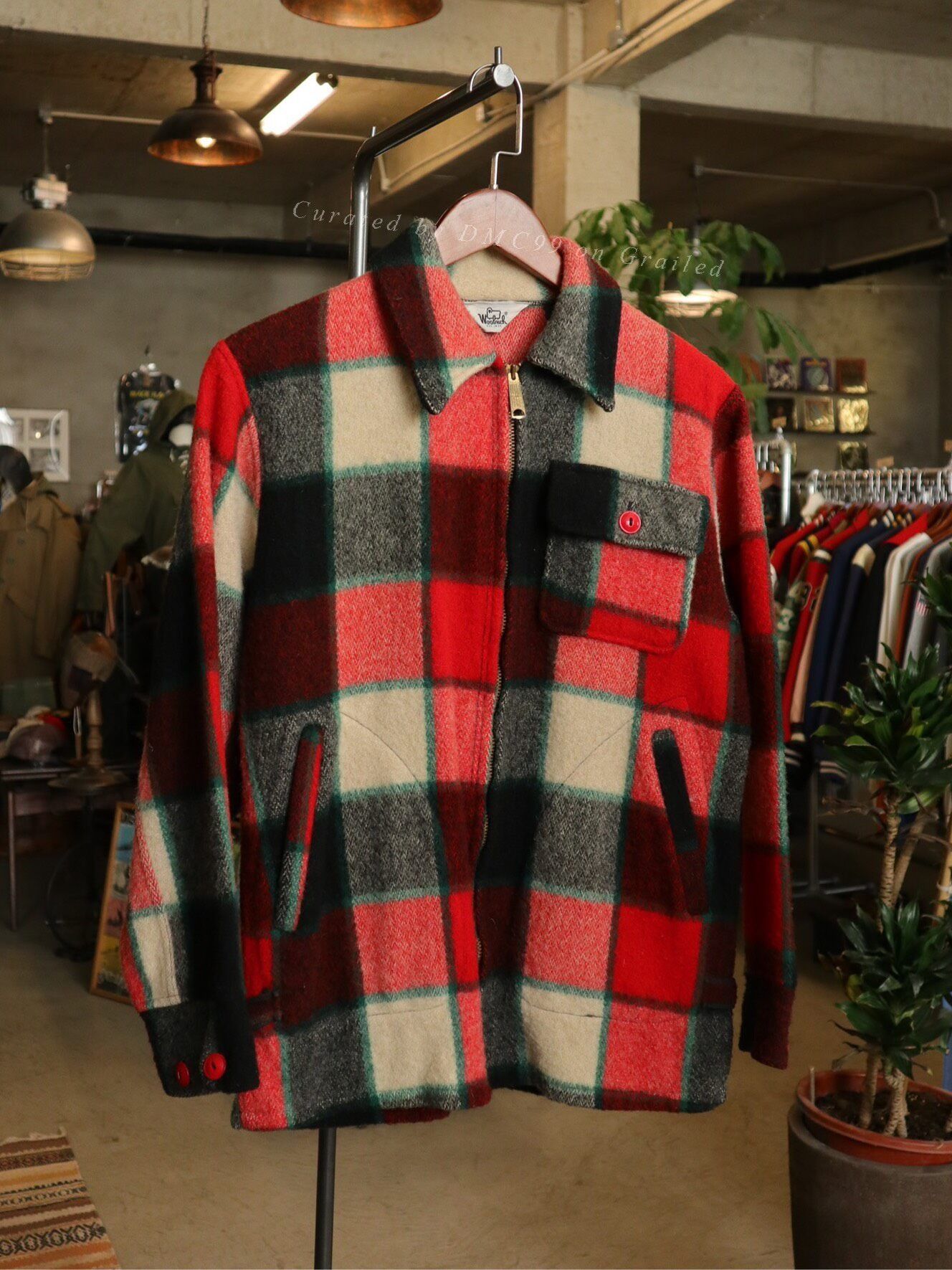 Woolrich Woolen Mills Woolrich 1960s Plaid Wool Jacket Size US M / EU 48-50 / 2 - 1 Thumbnail