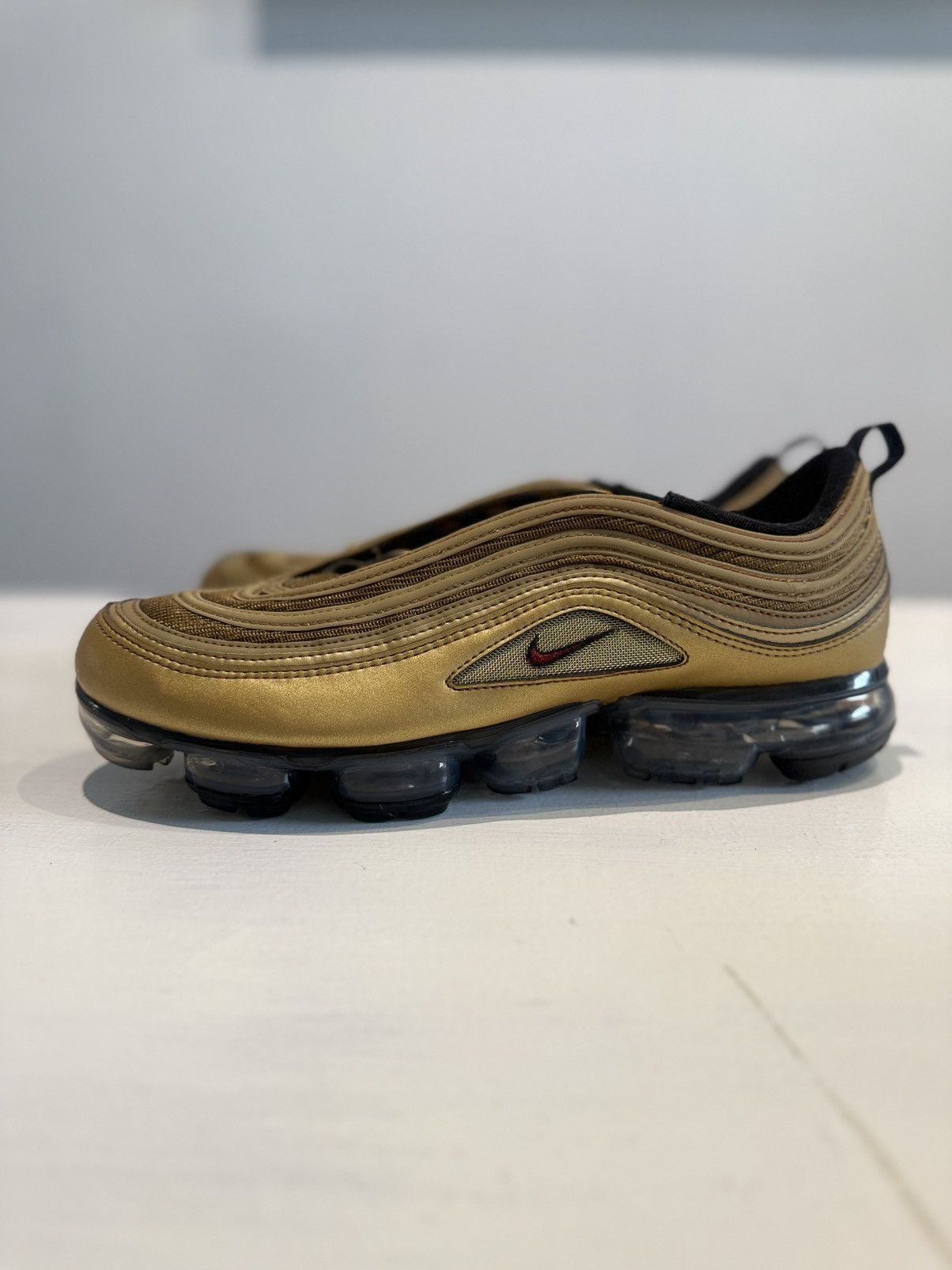 Nike Nike - 2018 Air Vapormax 97 Metallic Gold Size US 11 / EU 44 - 3 Thumbnail