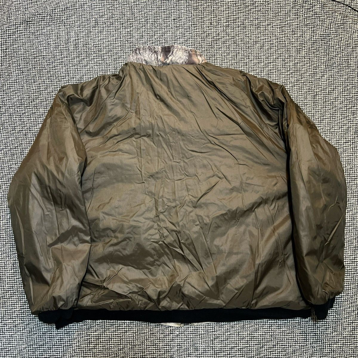 Vintage Remington Reversible Camo/ Olive Green Full Zip Jacket Size US L / EU 52-54 / 3 - 4 Thumbnail