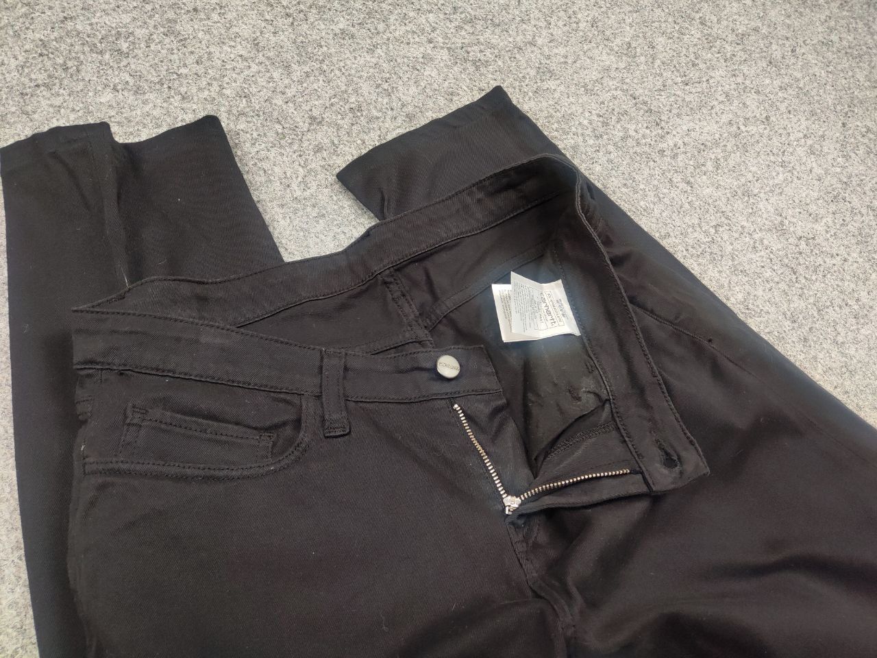 Carhartt Carhartt wip x Rebel Pants Black Trouser Vintage USA Style Size US 29 - 9 Thumbnail