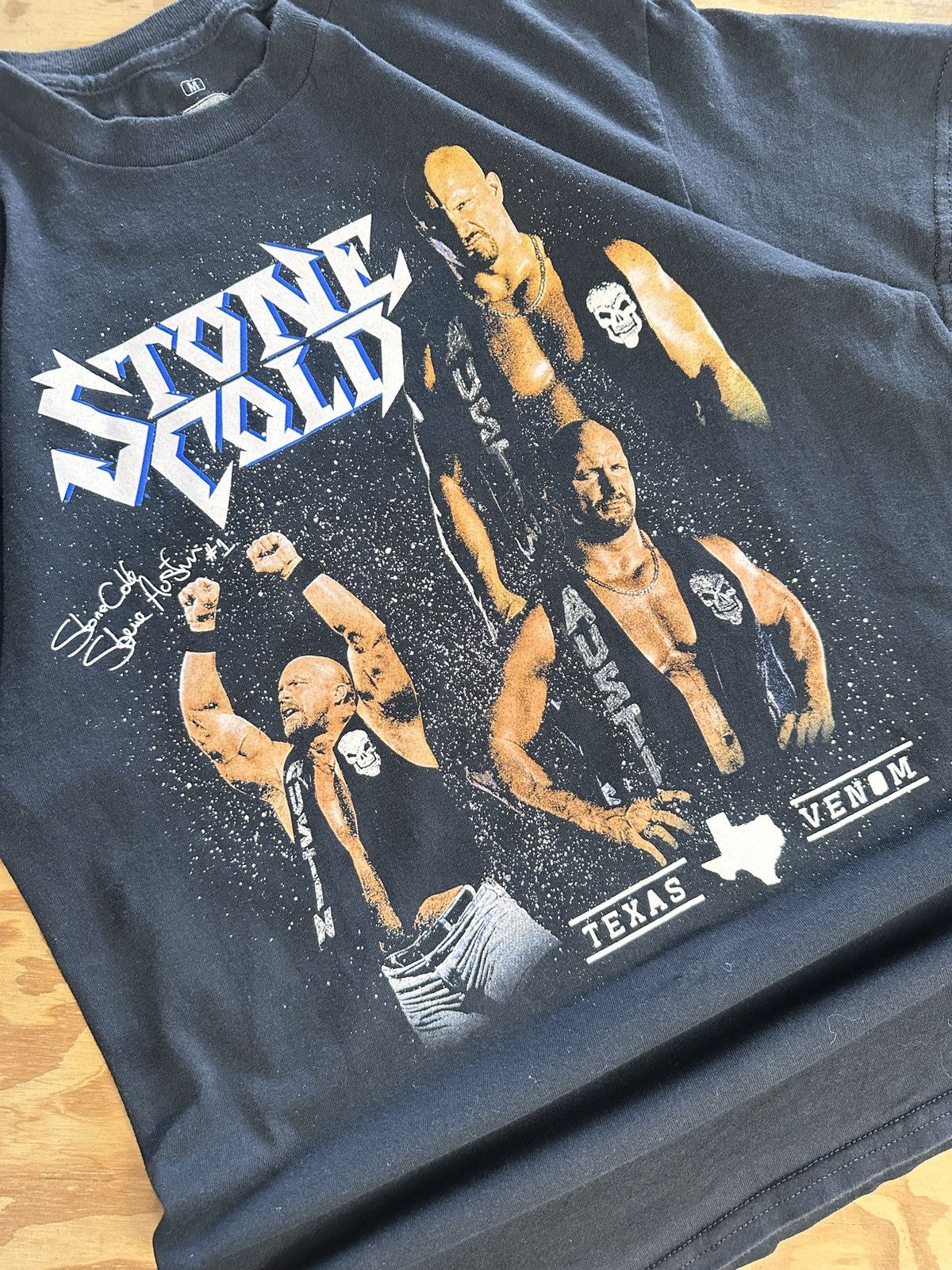 Other Stone Cold Steve Austin WWE Tee, Rare Texas Venom Size US M / EU 48-50 / 2 - 2 Thumbnail