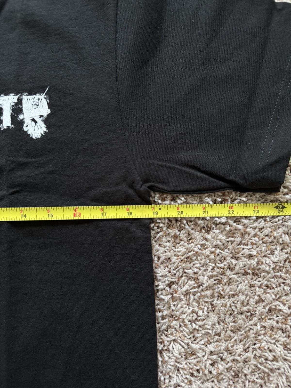 Fuck The Population FTP Grave Logo Tee Black Size US M / EU 48-50 / 2 - 7 Thumbnail
