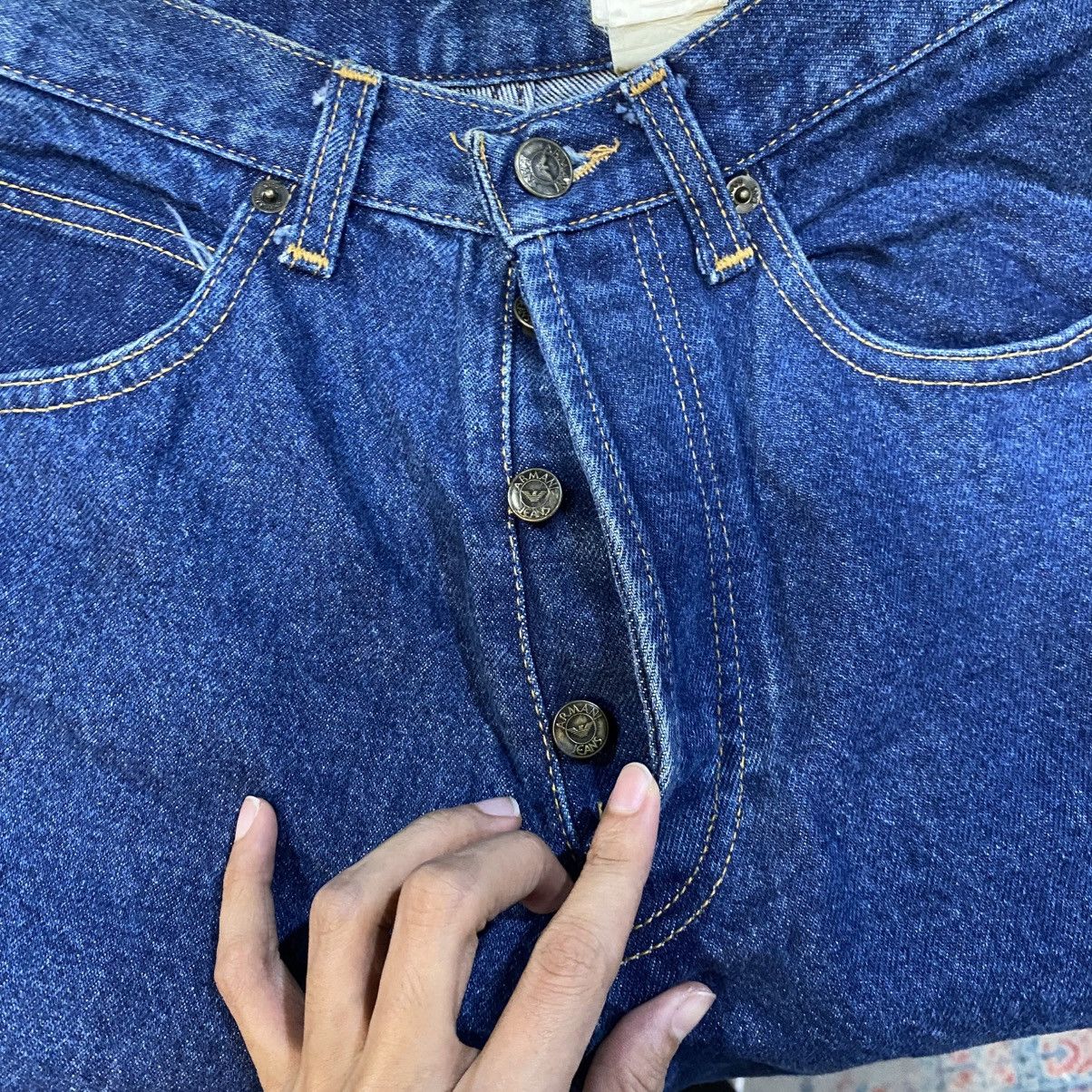 Designer × Giorgio Armani × Vintage Vintage Giorgio Armani denim Jeans NEW OLD STOCK‼️ Size US 28 / EU 44 - 12 Thumbnail